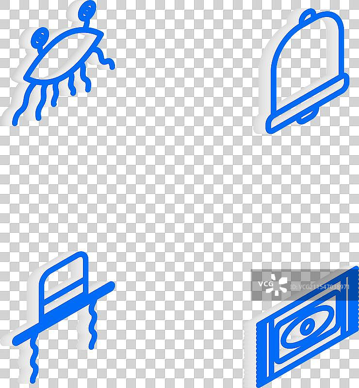 等距线教堂钟声的意大利面主义图片素材