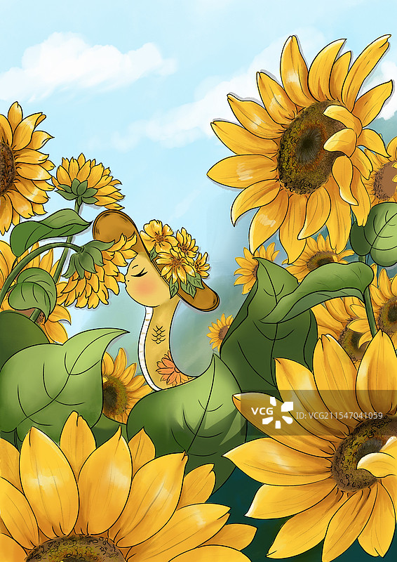 向日葵1图片素材