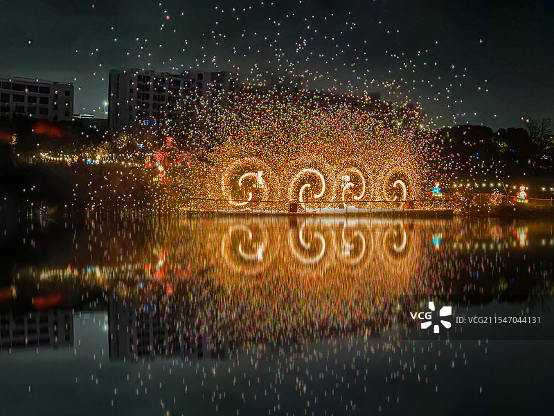 非遗.打铁花图片素材