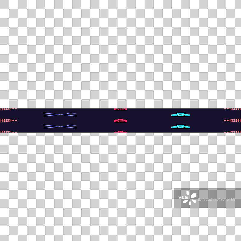 番茄酱瓶与交叉的叉子和刀子图片素材