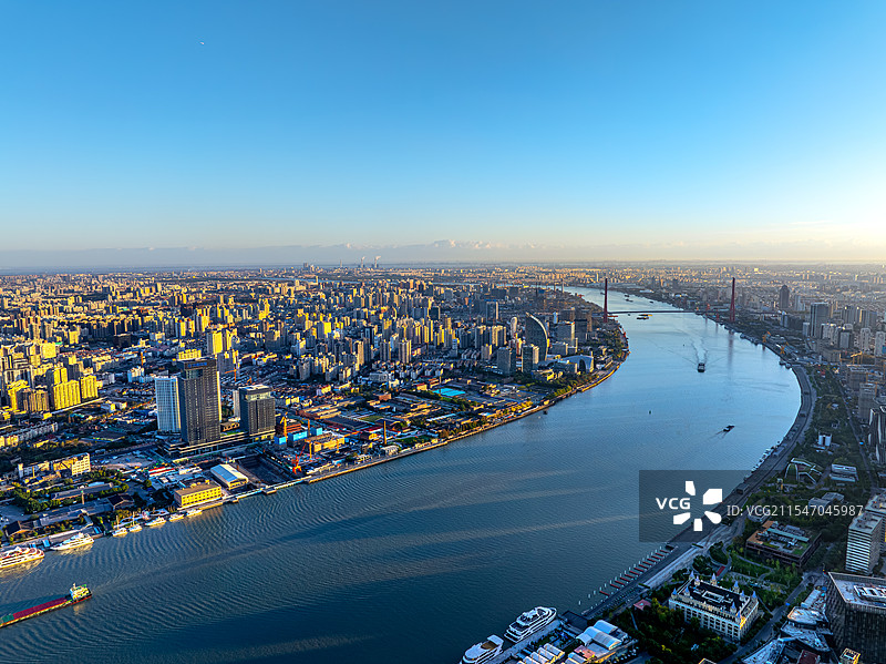 杨树浦自来水厂 杨浦上海船厂 上海杨浦区老工业区更新改造 杨浦滨江工业锈带转型新质秀岸 黄浦江东岸图片素材