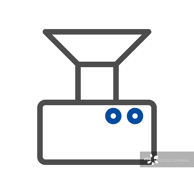 厨房秤图标，烹饪测量的概念图片素材