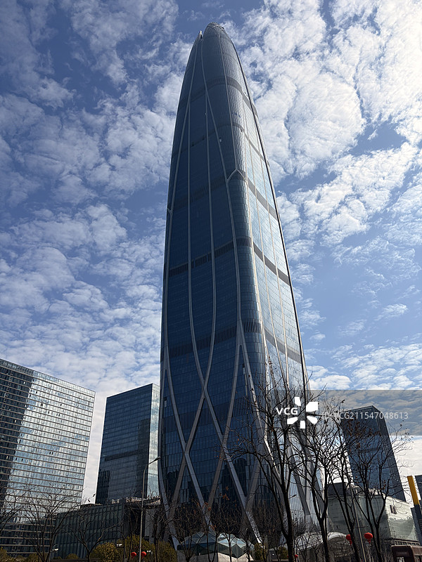 宁波第一高楼宁波中心大厦图片素材