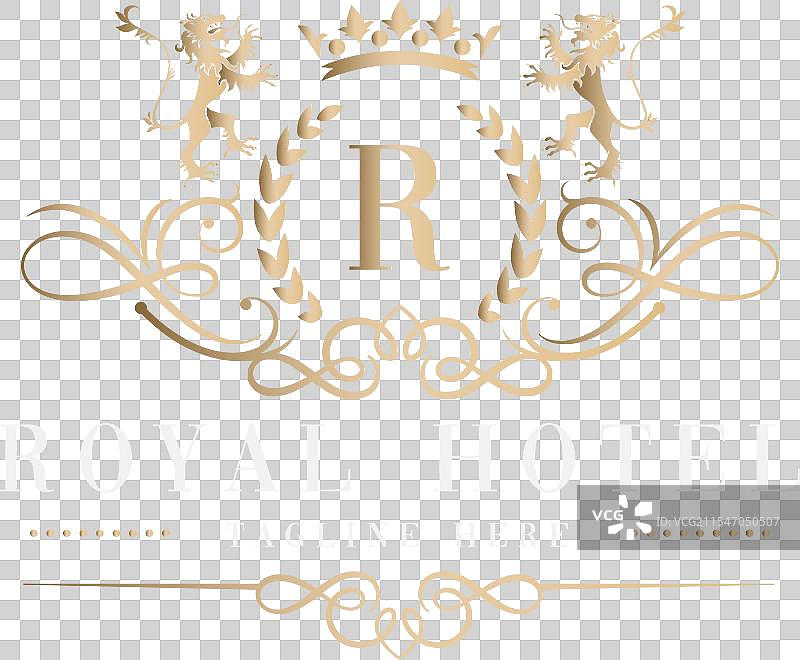 皇家酒店标志图片素材