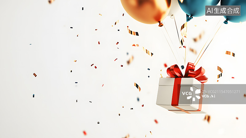 【AI数字艺术】AIGC：情人节，节日气球背景，电子商务背景壁纸图片素材