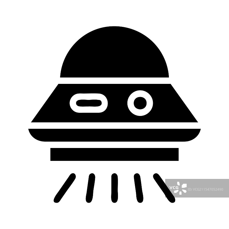 外星人概念的飞行UFO图标图片素材