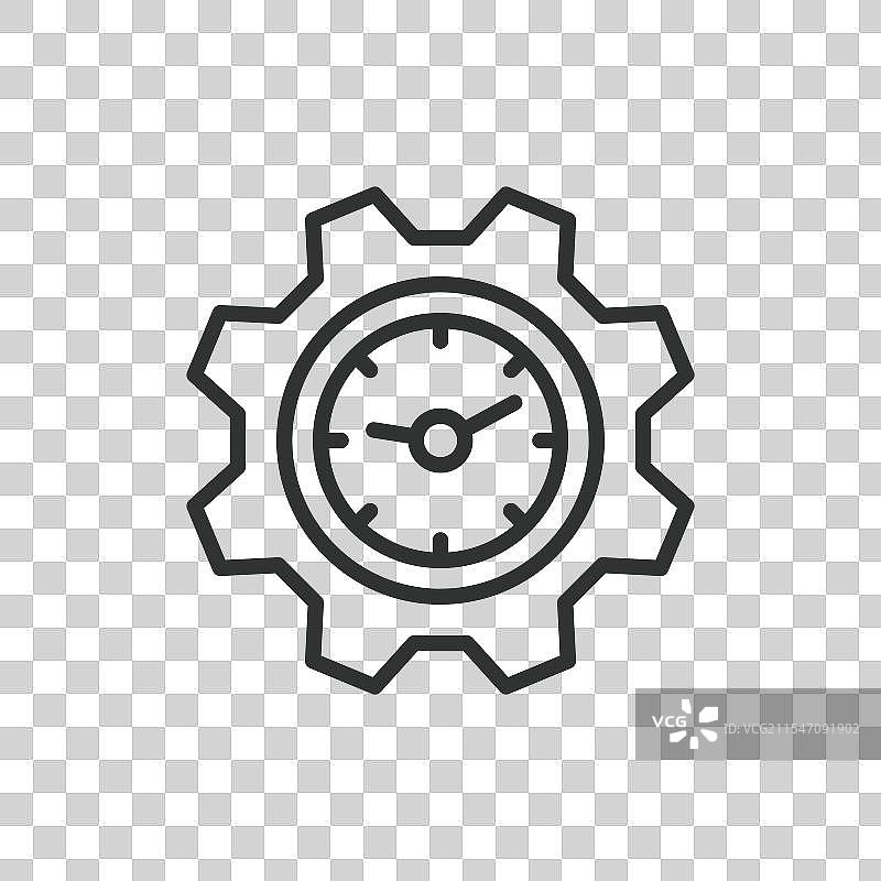 工作时间线设计工作时间钟表图片素材