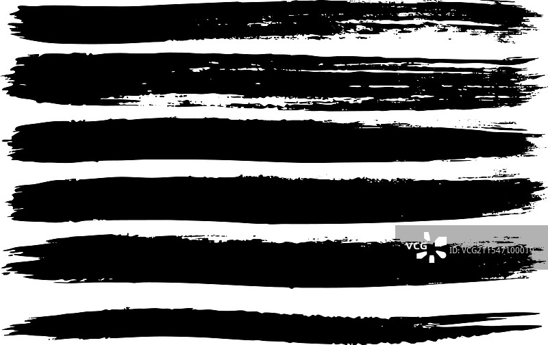 抽象图像，特色大胆的黑色笔触图片素材