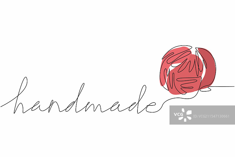 一笔画出的线卷图片素材