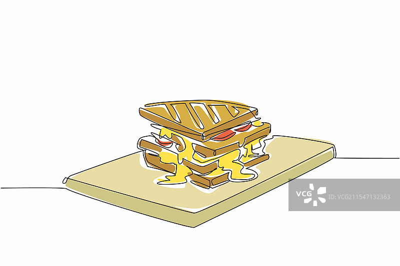 几层的单一连续线条绘画图片素材