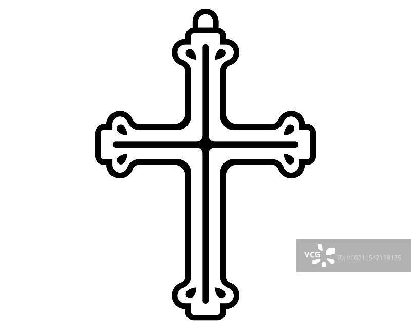 基督教十字架图标图片素材