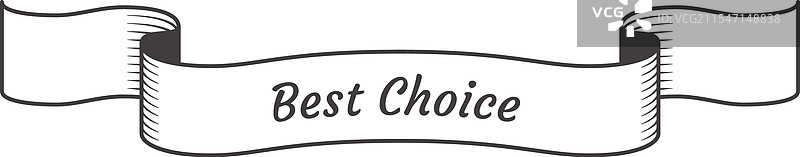 复古丝带横幅卷轴设计元素图片素材