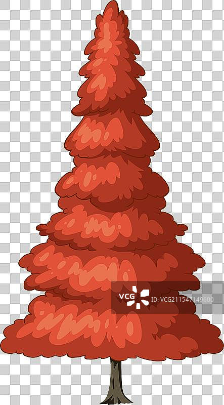 生动的针叶树图形图片素材