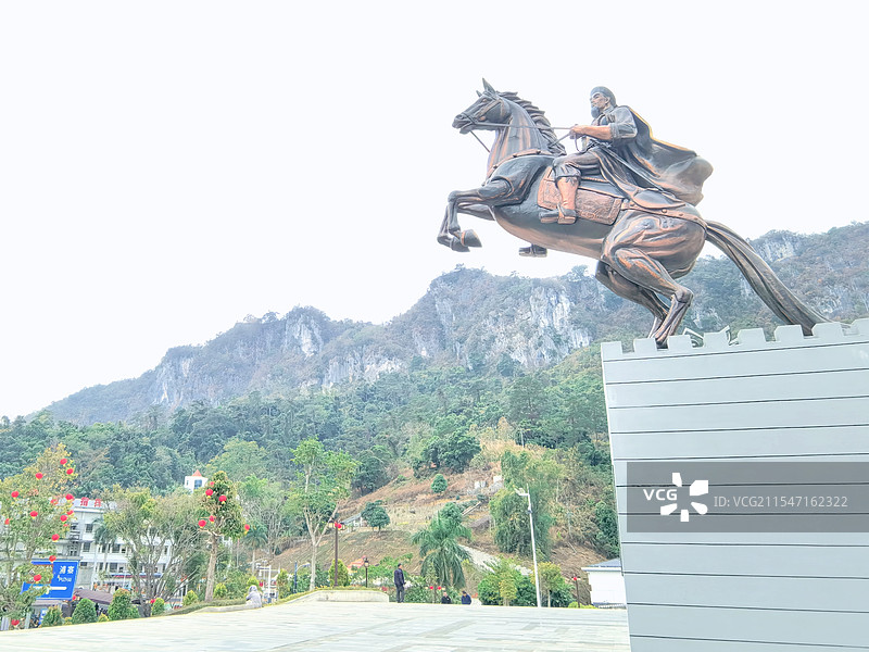 凭祥友谊关关口图片素材