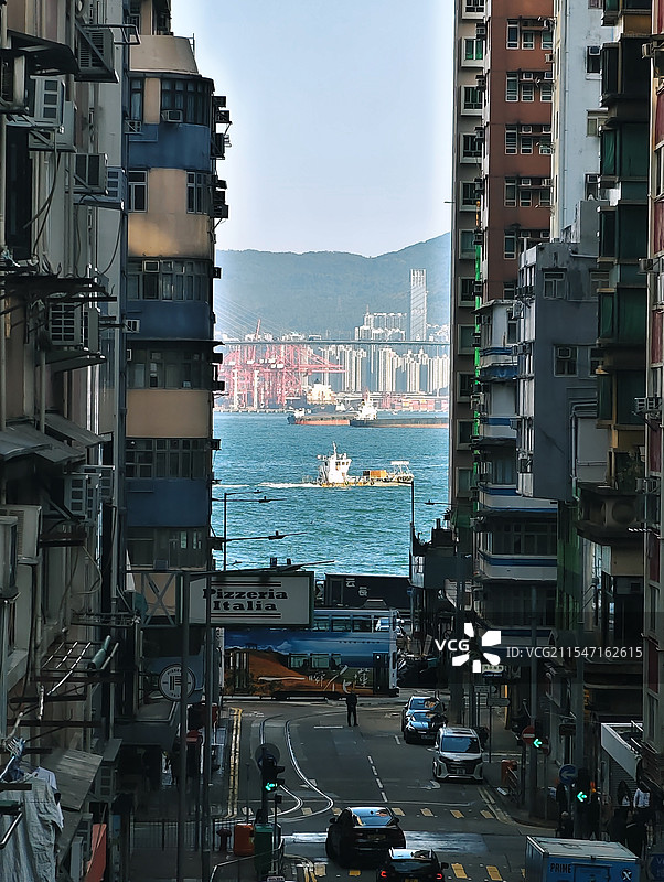 坚尼地城局部风景图片素材