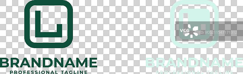 适合商业的现代字母OL标志图片素材