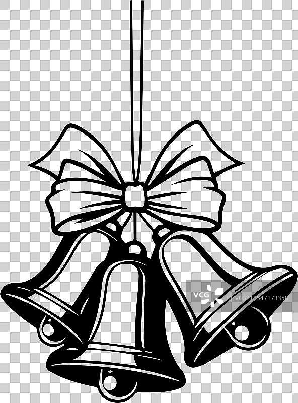 时尚的圣诞图标，供设计师使用图片素材