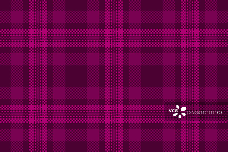 优雅的面料格子图案无缝长袍图片素材