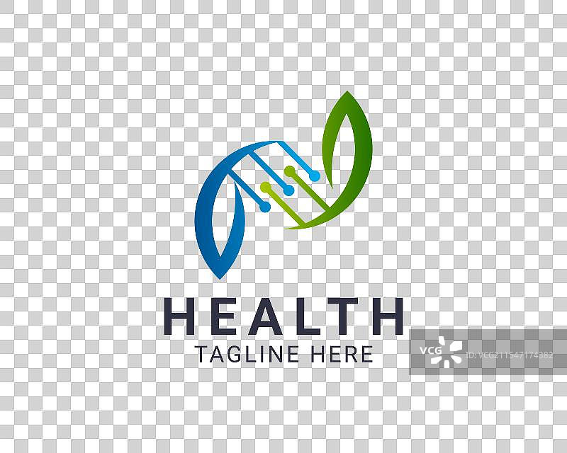 自然基因DNA标志模板设计图片素材