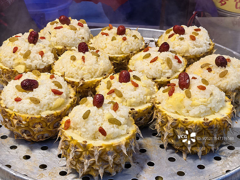 菠萝饭图片素材