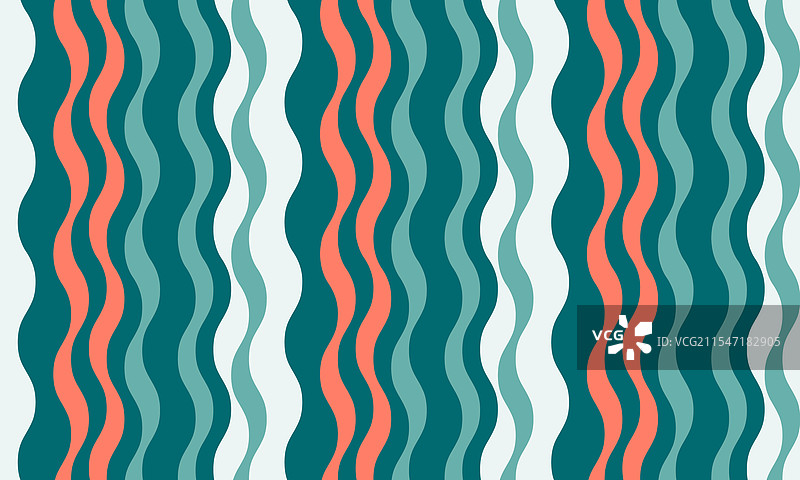 带有流动曲线的垂直条纹设计图片素材