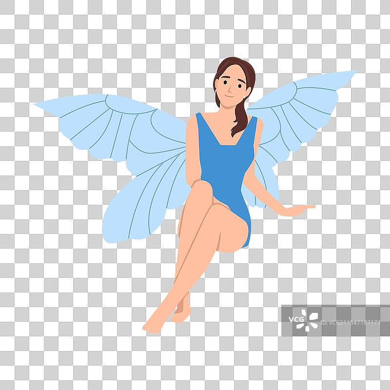 可爱迷人的仙女图片素材