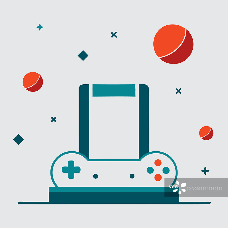 以视频游戏手柄为特色图片素材