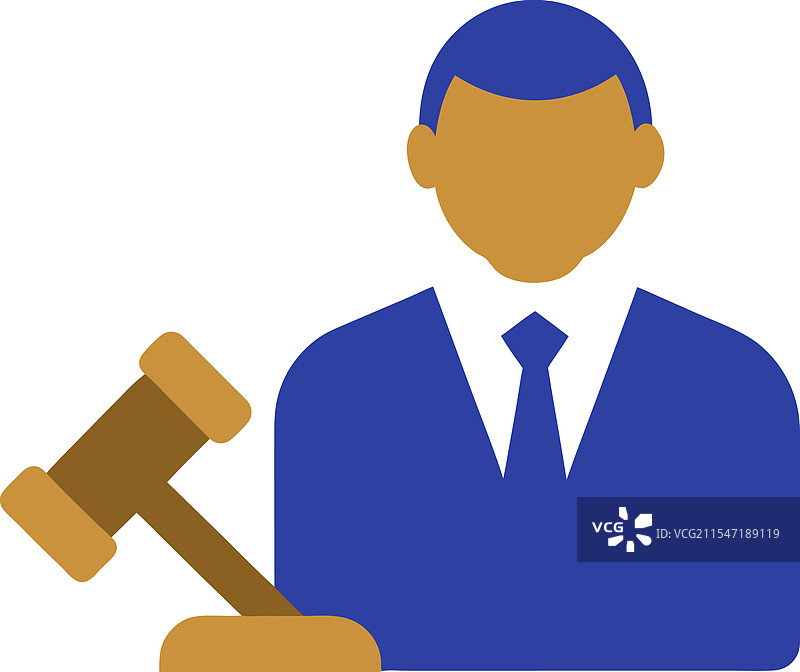 代表法官的图标图片素材