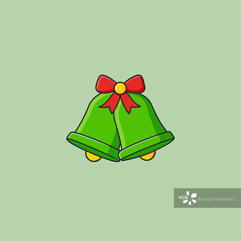 圣诞铃铛的图标图片素材