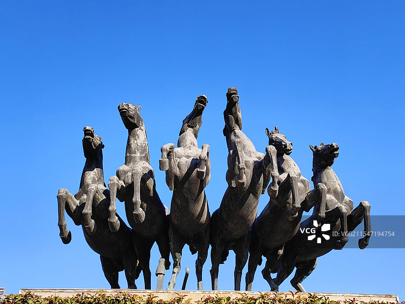 洛阳周王城天子驾六图片素材