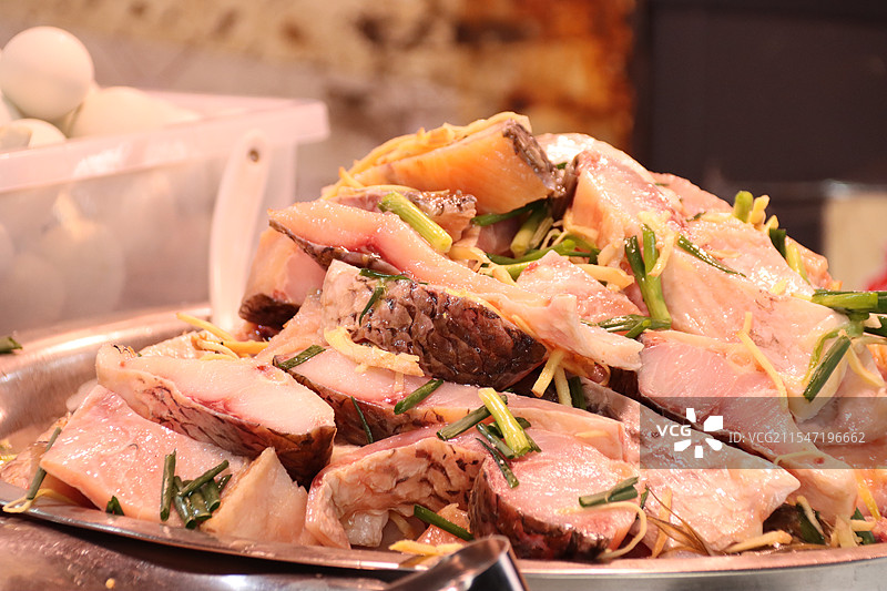 腌鱼 腌生鱼肉 腌制品图片素材