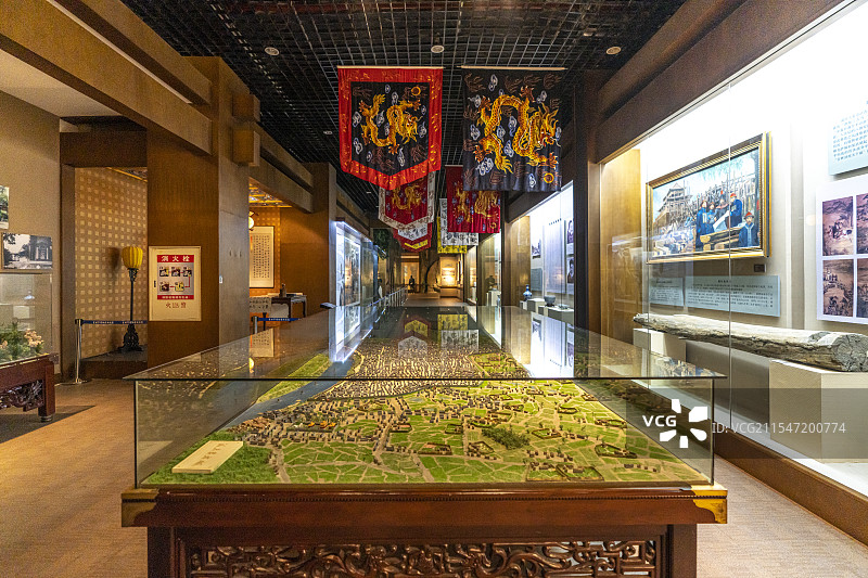 吉林市博物馆历史阵列图片素材