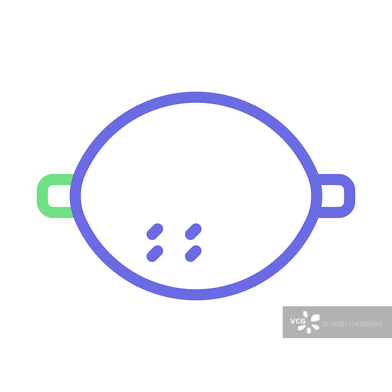 滤网图标，厨房与烹饪概念图片素材