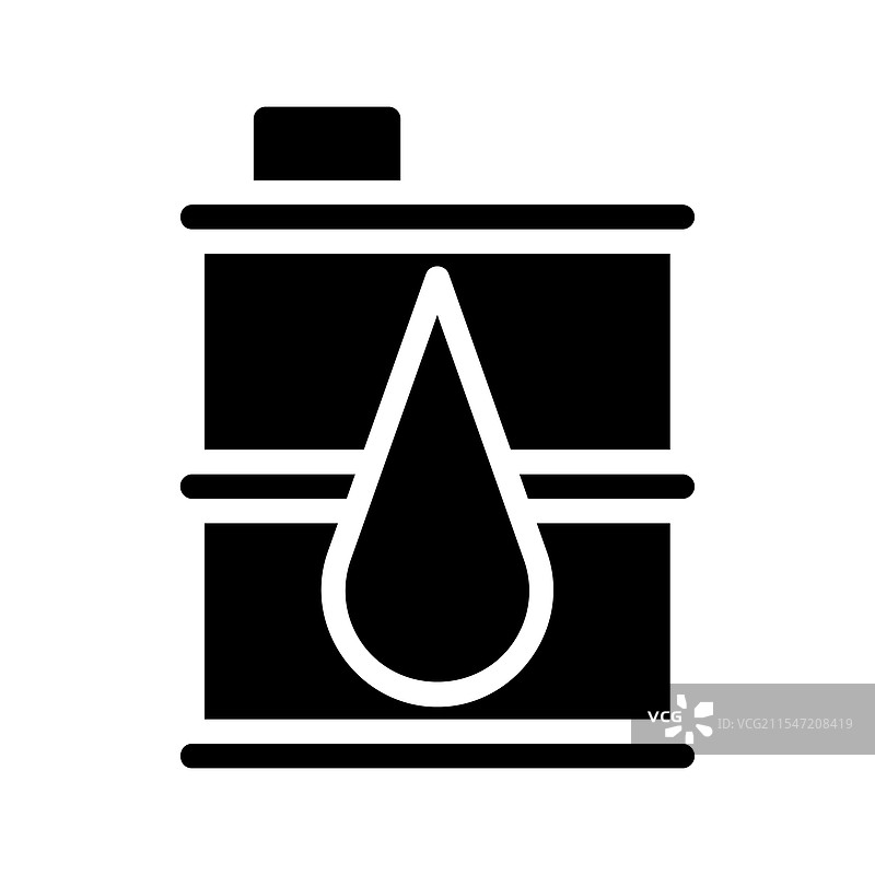 油桶图标，能源燃料概念图片素材