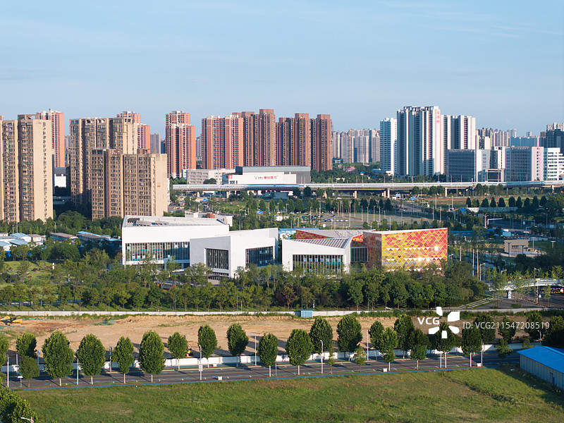 长沙马栏山视频文创园航拍图片素材