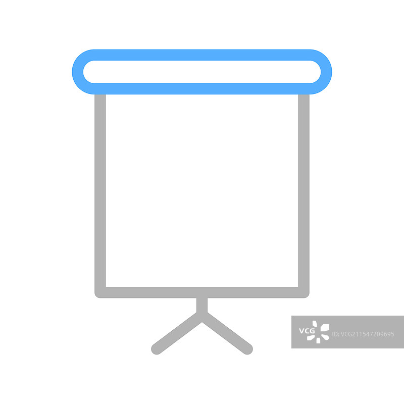 商业演示屏幕图标概念图片素材