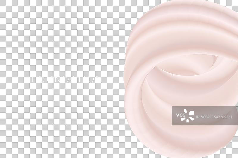 简约优雅的高端化妆品横幅图片素材