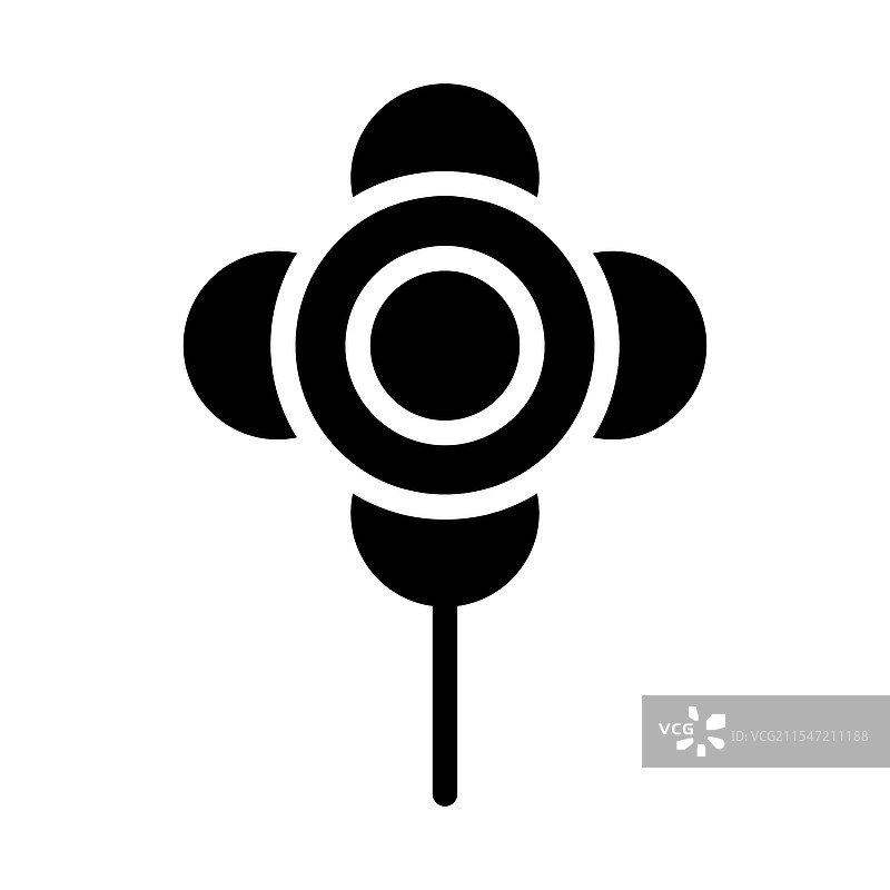 摄影棚灯光设备图标概念图片素材