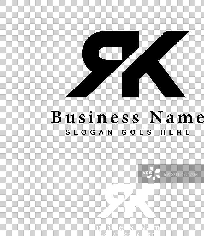 rk字母标志字母表rk首字母图标图片素材