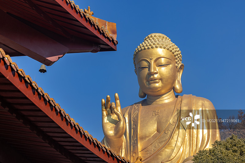 著名寺院江苏省连云港市灌云县石佛寺大佛寺风光图片素材