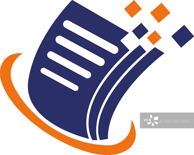 文档消息图标符号用于专业标志图片素材