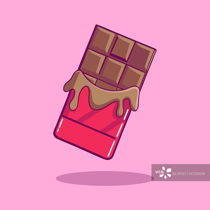 巧克力棒卡通图标图片素材