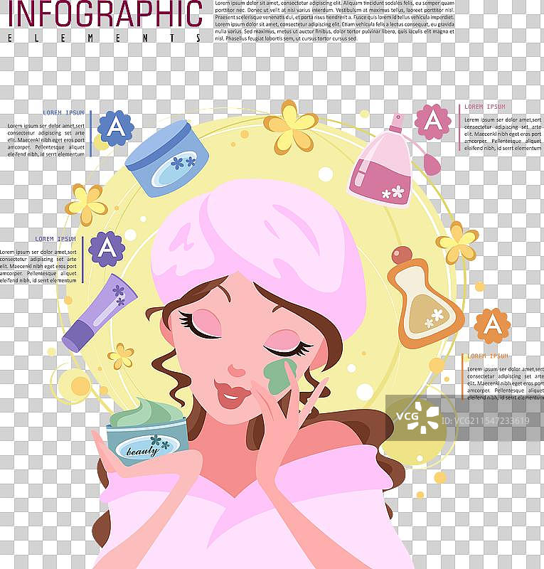 时尚扁平设计图片素材