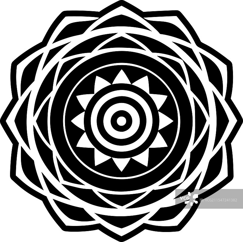 手部查克拉图标（填充风格）图片素材