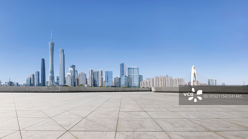 中国广州城市天际线城市风光图片素材