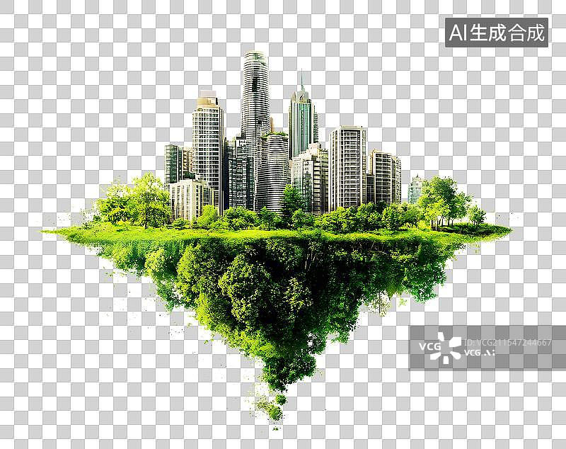 【AI数字艺术】城市环境住房 可持续发展图片素材
