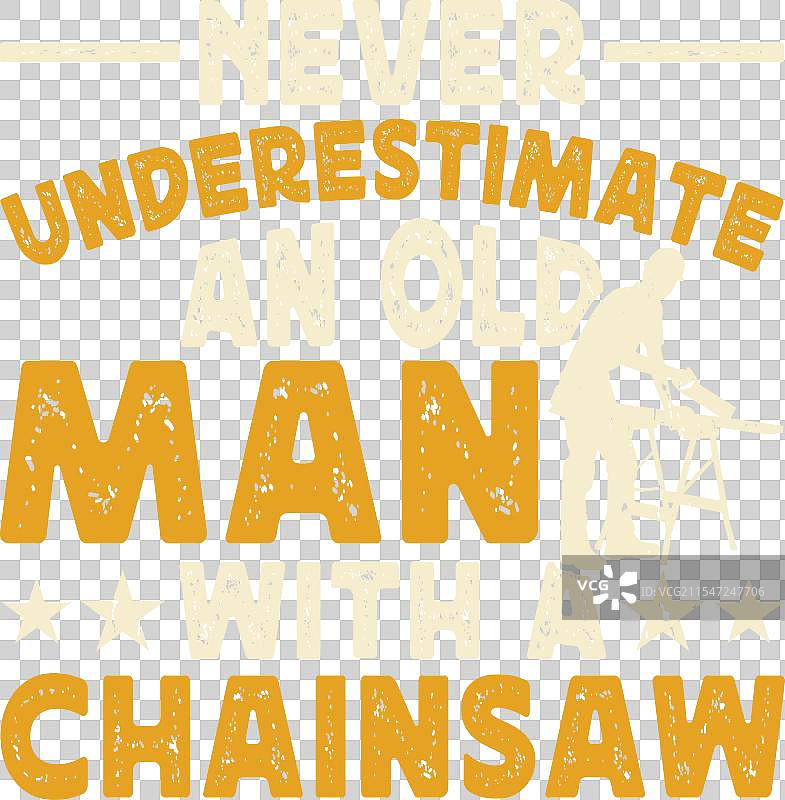 木工复古树艺师T恤设计图片素材