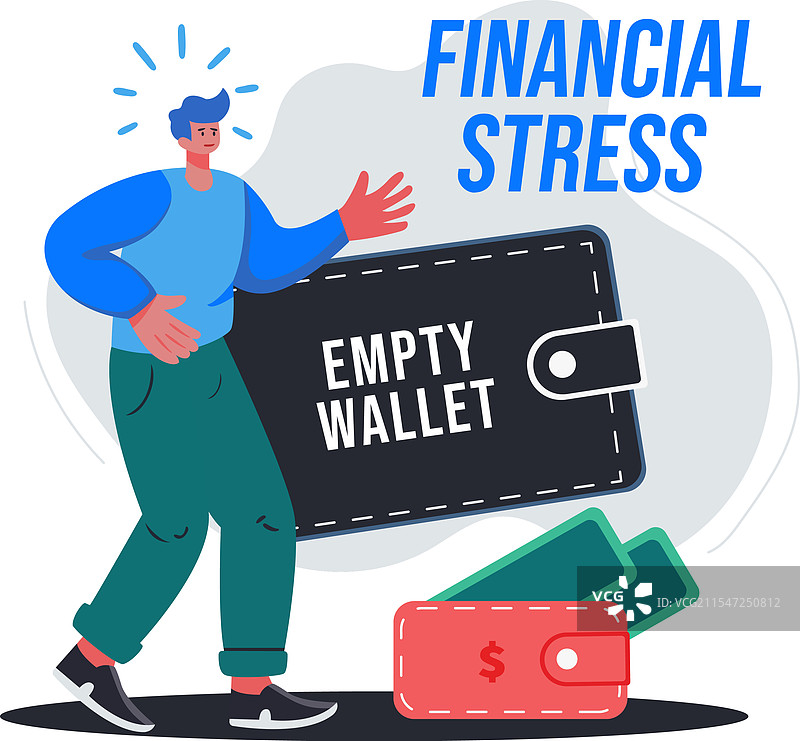 财务压力图片素材