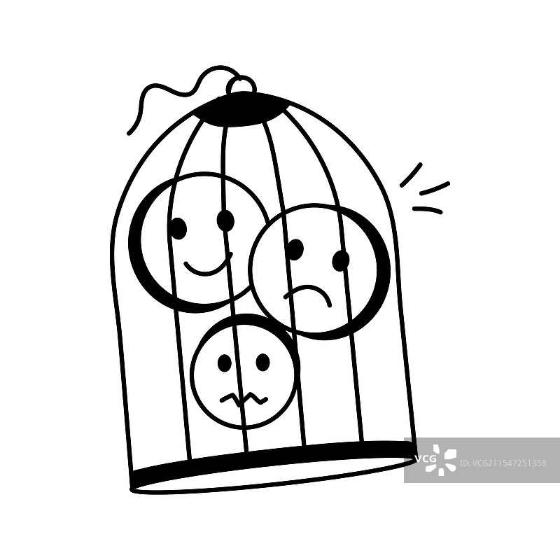 控制情绪图片素材