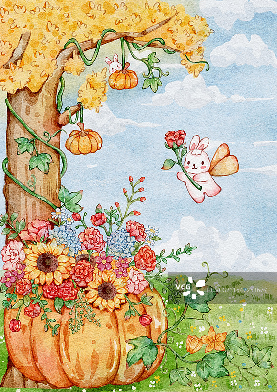 秋日奇思妙想图片素材